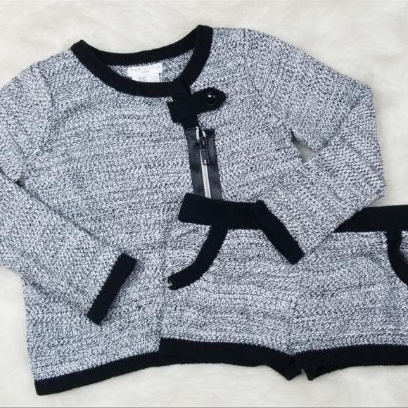 LAST CHANCE! Chanel Inspo Tweed Shorts Suit by Max Studio 2T - Picture 2 of 7